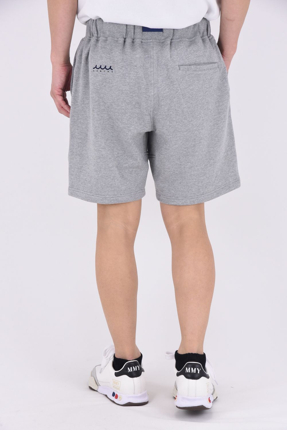 muta - 【25SS】 SWEAT SHORT PANTS / 刺繍ロゴ ウェビング