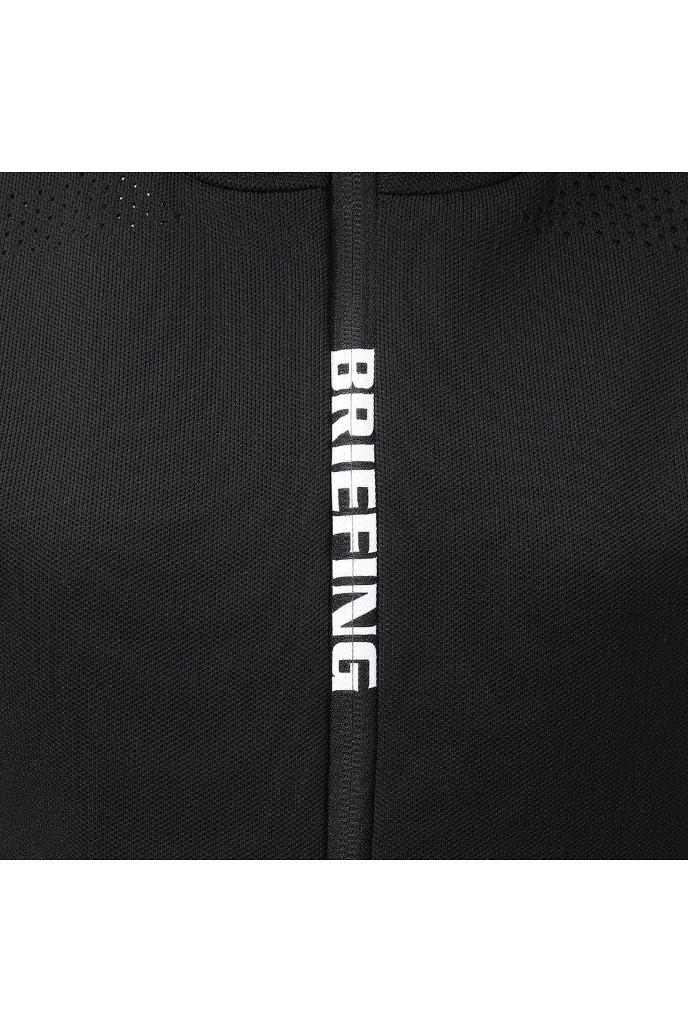【26AW】【レディース】 WOMEN’S DOUBLE JQ KNIT PARKA / バックロゴ ジップアップ ニットパーカー (ブラック)