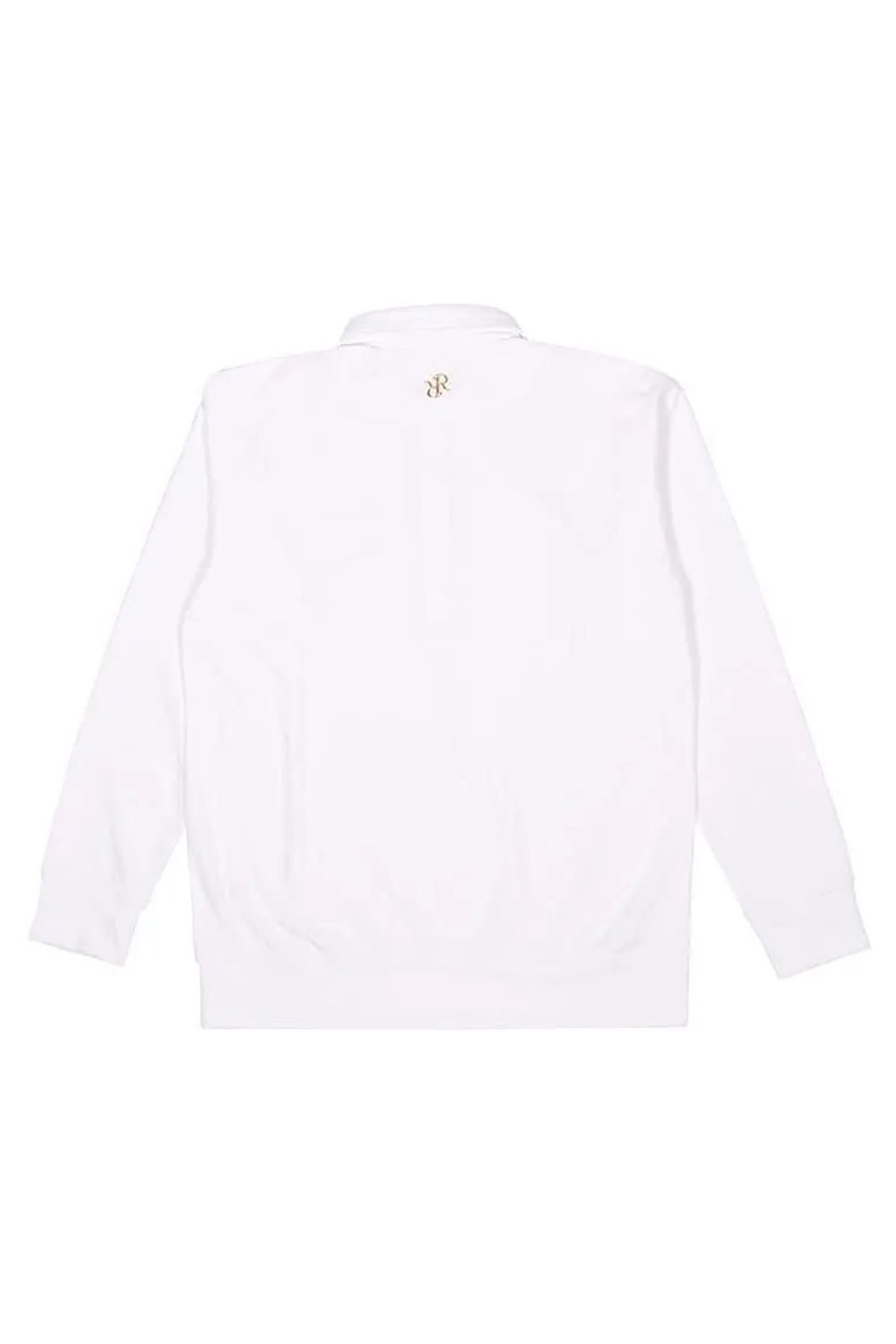 【26AW】 MENS GM JACQUARD POLO L/S / オリジナルテキスタイルジャガード 長袖 ボタンダウンポロシャツ (ホワイト)*