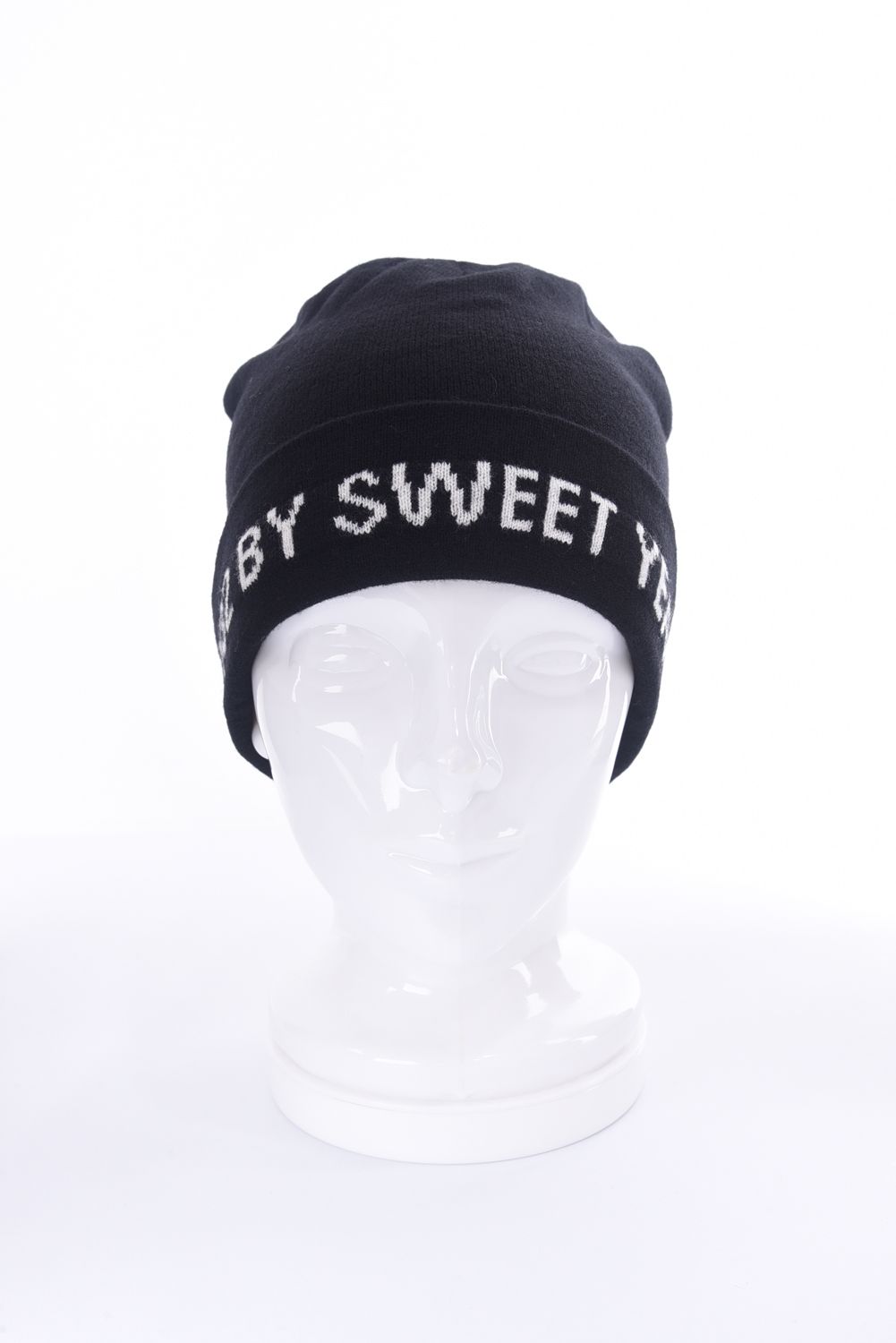 WASHABLE WOOL KNIT CAP / ウォッシャブルウール ニットキャップ ブラック*
