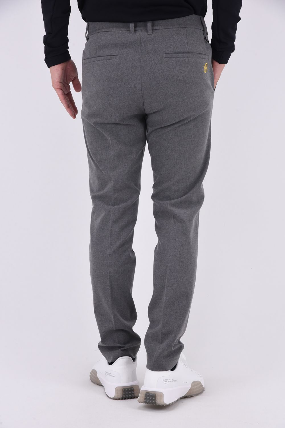 MENS SOFT THERMO LONG PANTS / 裏微起毛 ソフトサーモ ロングパンツ (ヘザーグレー)