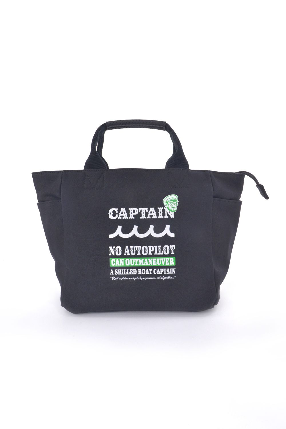 【26SS】 CANVAS TOTE BAG / キャプテンロゴ キャンバストートバッグ (ブラック)