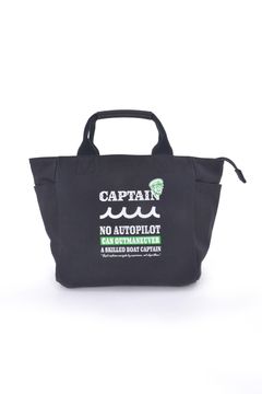 【26SS】 CANVAS TOTE BAG / キャプテンロゴ キャンバストートバッグ (ブラック)