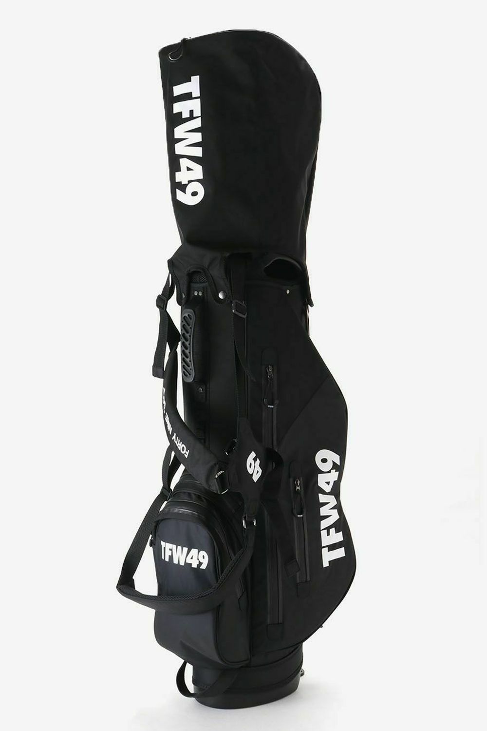 【銀行振込・代金引換不可】【返品・交換不可】 NYLON CADDY BAG / ナイロン キャディバッグ (ブラック)