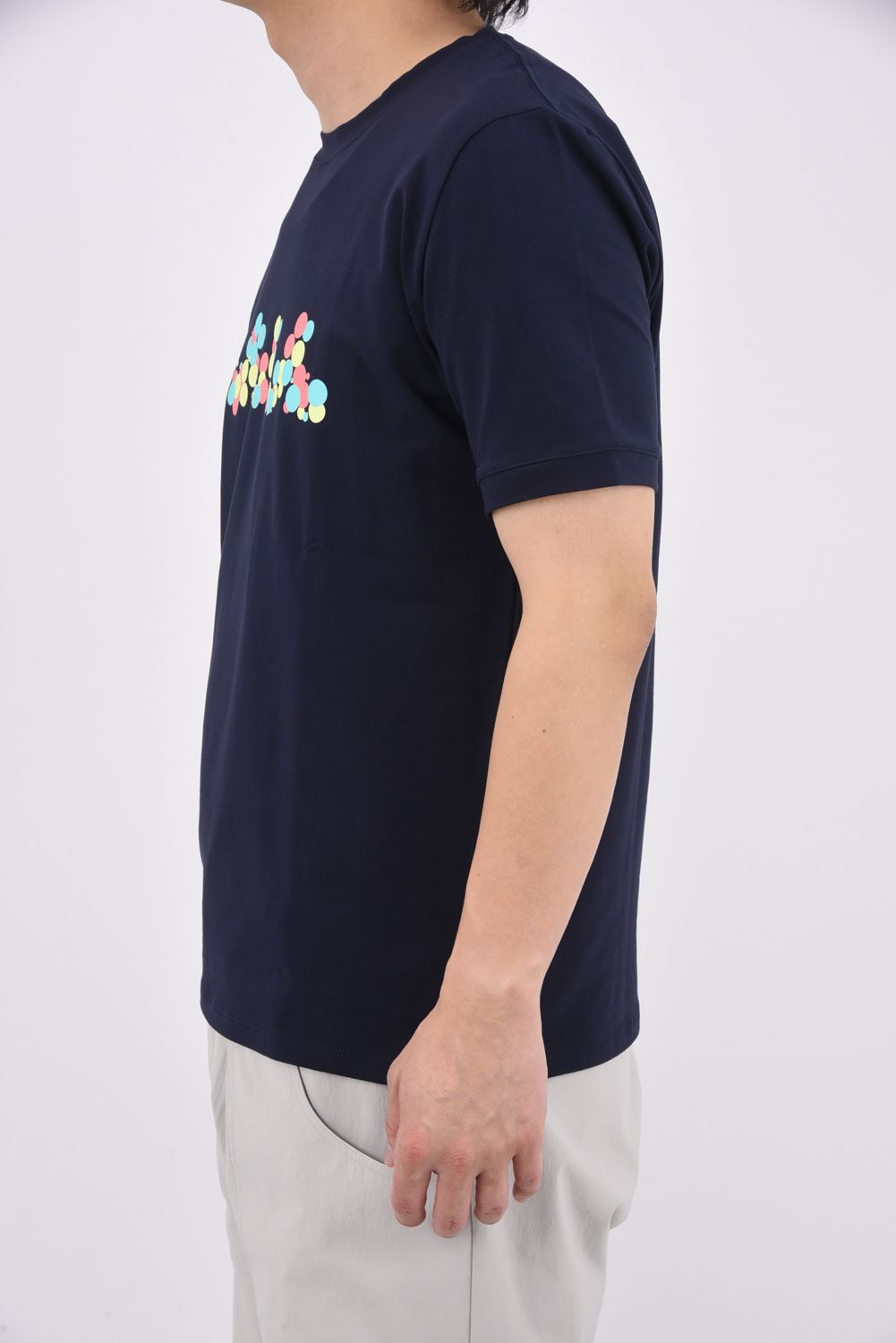 muta - 【25SS】【ストレッチコットン】 CONFETTI WAVE T-SHIRTS