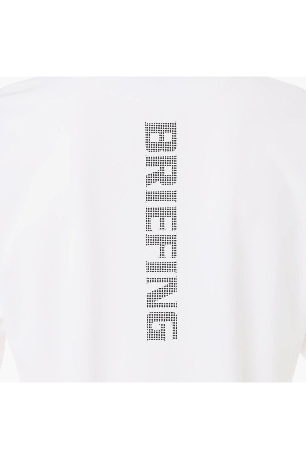 【26AW】 MEN’S TOUR LS HIGHNECK / ベーシック ブランドロゴ 長袖モックネックTシャツ (ホワイト)