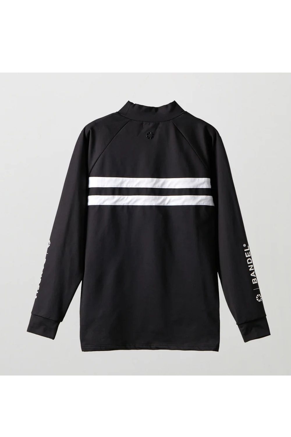 【26AW】 CHEST LINE MOCKNECK SHIRTS / チェストライン 長袖モックネック (ブラック)
