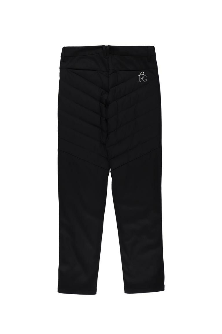 【2025AW】 113 GOLF DOWN PANTS / ブランドロゴ ダウンパンツ (ブラック) (11月入荷予定)