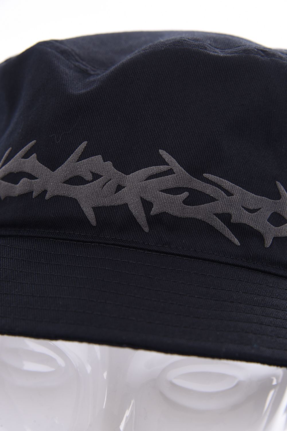 CROWN OF THORNS BUCKET HAT / 荊冠モチーフ刺繍 バケットハット （ブラック）