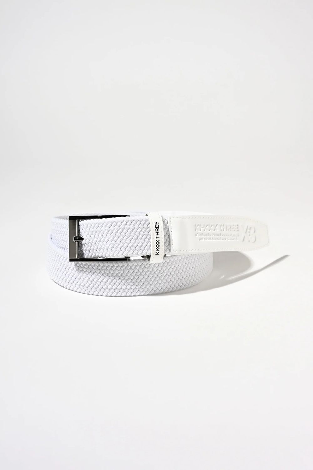 【26AW】 WEBBING BELT / ロングベルト (ホワイト)