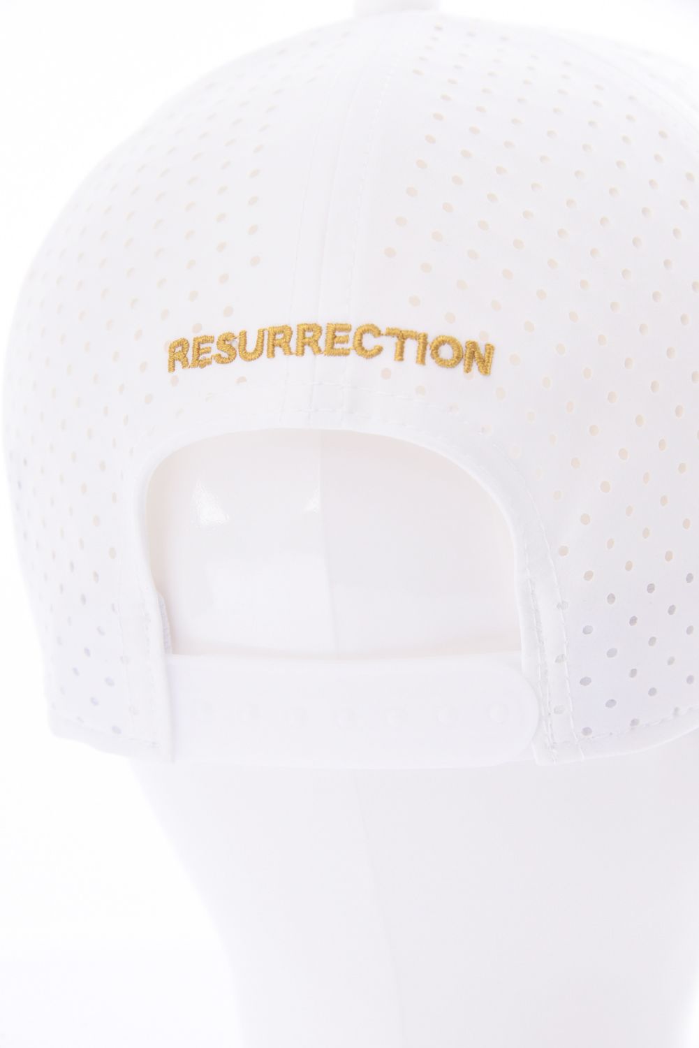 【26SS】 GM BRIM PUNCHING MESH CAP FLAT / パンチングメッシュ フラットキャップ (ホワイト)