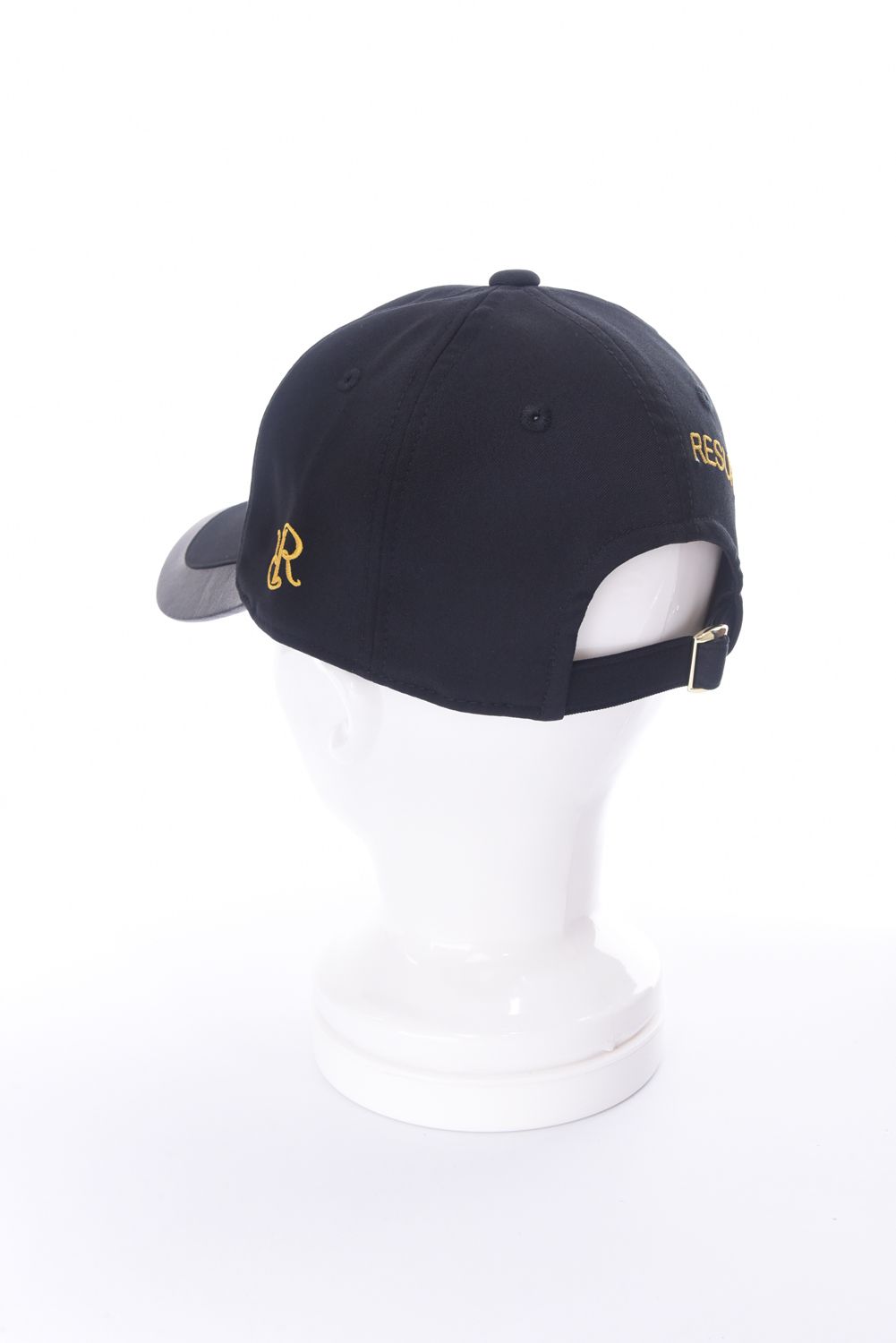 HYBRID 2TONE CAP / 異素材切り替え ツートーンキャップ (ブラック)