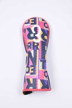 【26SS】 PASSER (パッセルFw) / ブランドオリジナル テキスタイル フェアウェイウッドカバー (トワイライトジャンクション)*