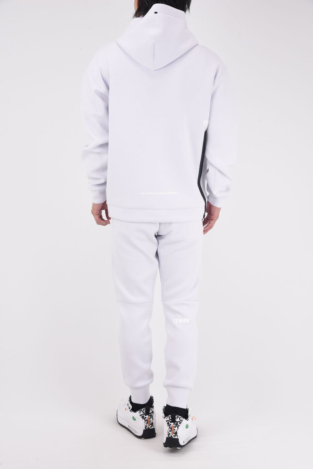 【25AW】 CARDBOARD MATERIAL HOODIE / ダンボール素材 フーディ (アイスグレー)