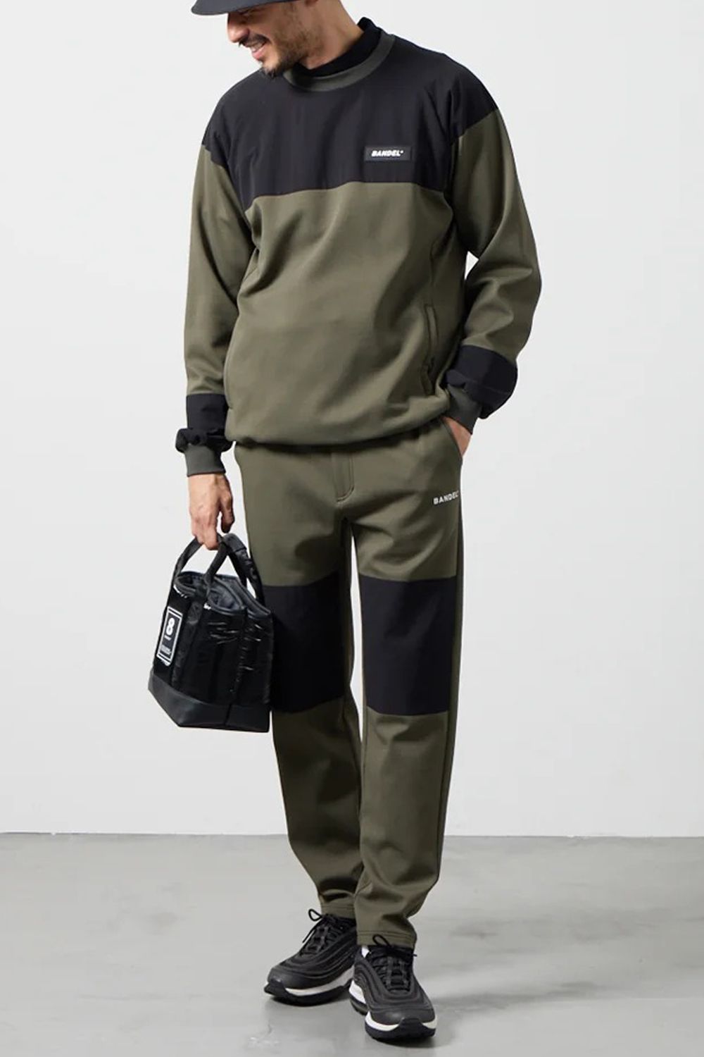 【26AW】 FLEECE COMBINATION PULLOVER / フリースコンビネーション プルオーバー (カーキ)