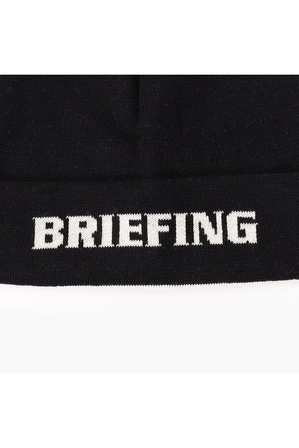 MEN’S WR WOOL LOGO BEANIE / ブランドロゴジャカード ニットビーニー (ブラック)