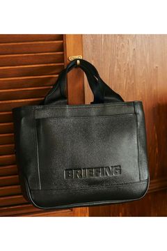 【LE COLLECTION】 CART TOTE LE / シュリンクレザー カートトートバッグ (ブラック)