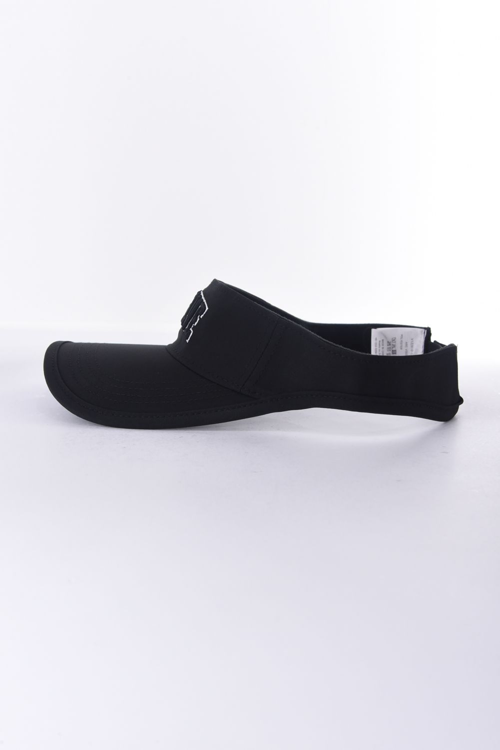 【26SS】 ARC VISOR / 3Dブランドロゴ刺繍 サンバイザー (ブラック)