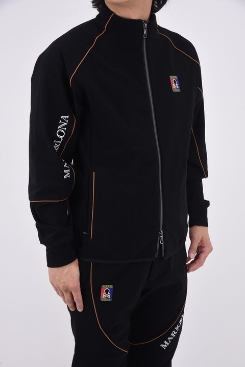 新作 マークアンドロナ ブルゾン ジップ フード 防風 golf おとなしい  