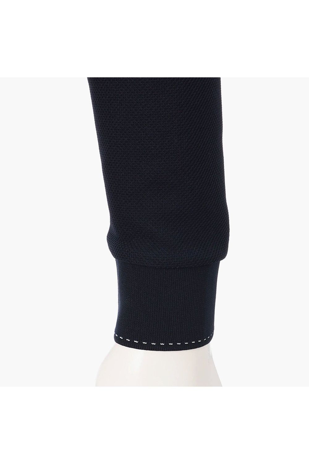 【26AW】 MEN’S BASIC LS POLO / ベーシック ブランドロゴ 長袖ポロシャツ (ネイビー)