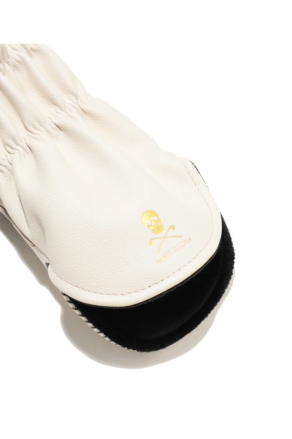 【26AW】 ATLAS SIGNATURE DRIVER COVER / アイアンスカル シンセティックレザー ドライバーカバー (アイボリー)