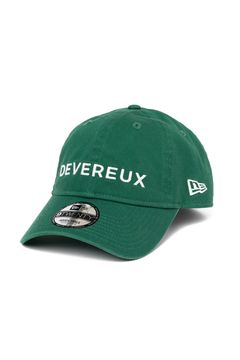 【26SS】 DVG NEWERA CAP / ブランドロゴ刺繡 ベースボールキャップ (グリーン)