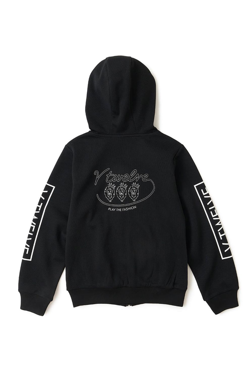 【26AW】【レディース】 OH SB PARKA / サイドボックスロゴ バックプリント ジップアップパーカー (ブラック)