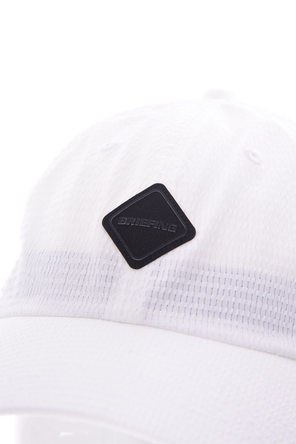【26SS】 MEN’S SEERSUCKER CAP / シアサッカー ダイヤモンドロゴ キャップ (ホワイト)