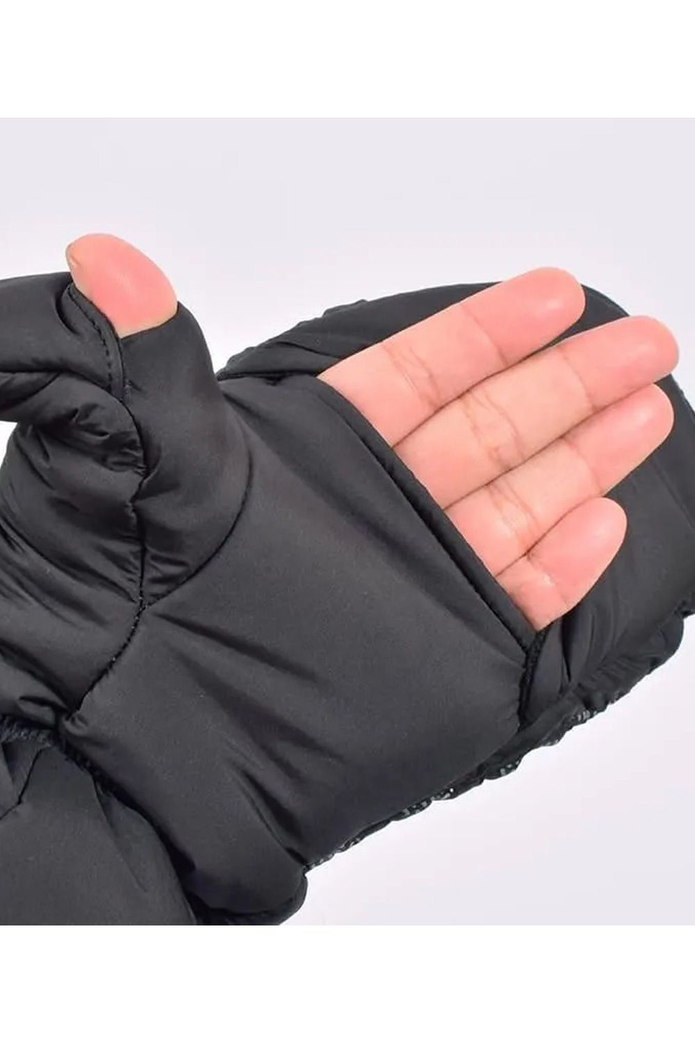 OPEN FINGER MITTENS / オープンフィンガー ミトン （ブラック）