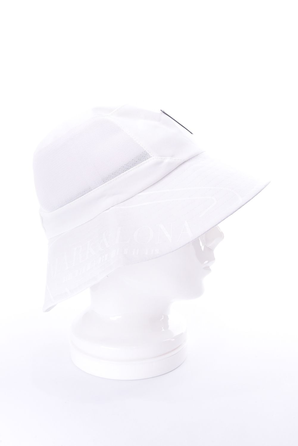 【26SS】【CODE COLLECTION】 AWBH / サイドメッシュ 撥水バケットハット (ホワイト)