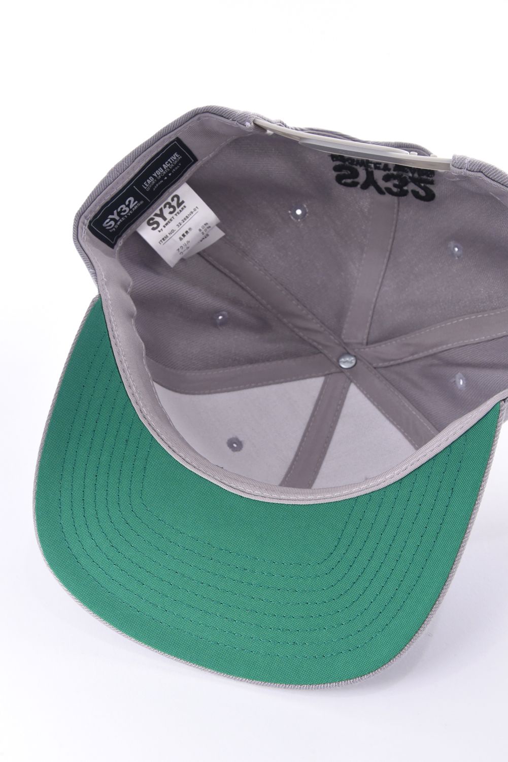 【26SS】 CIRCLE LOGO SNAPBACK CAP / サークルロゴ スナップバック キャップ (グレー)