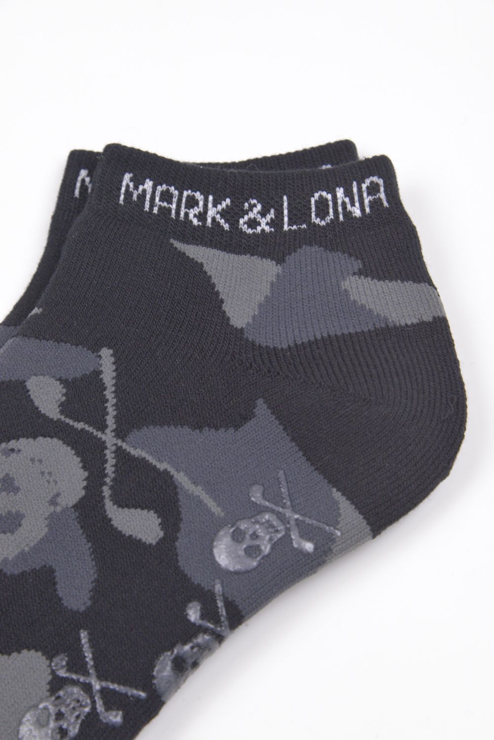 【26AW】 GAUGE CAMO SNEAKER SOCKS / ジャパンメイド オリジナルカモジャカード スニーカー丈 ローソックス (ブラック)