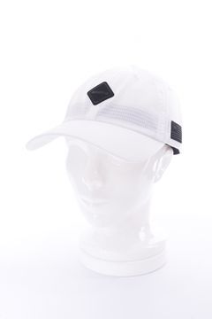 【26SS】 MEN’S SEERSUCKER CAP / シアサッカー ダイヤモンドロゴ キャップ (ホワイト)