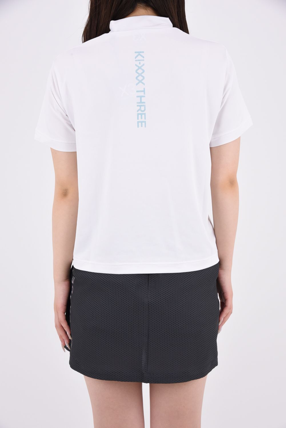 【ポイント10倍】 【26SS】【レディース】 WOMEN'S ECO PIQUE MOCK TEE / モックネックTシャツ (ホワイト)
