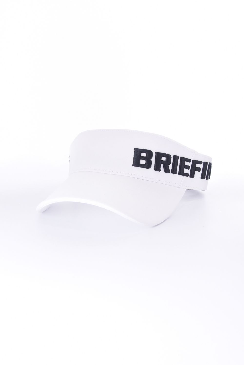 【26SS】 MEN’S ROUND LOGO VISOR / アシンメトリー ラウンドロゴ サンバイザー (ホワイト)