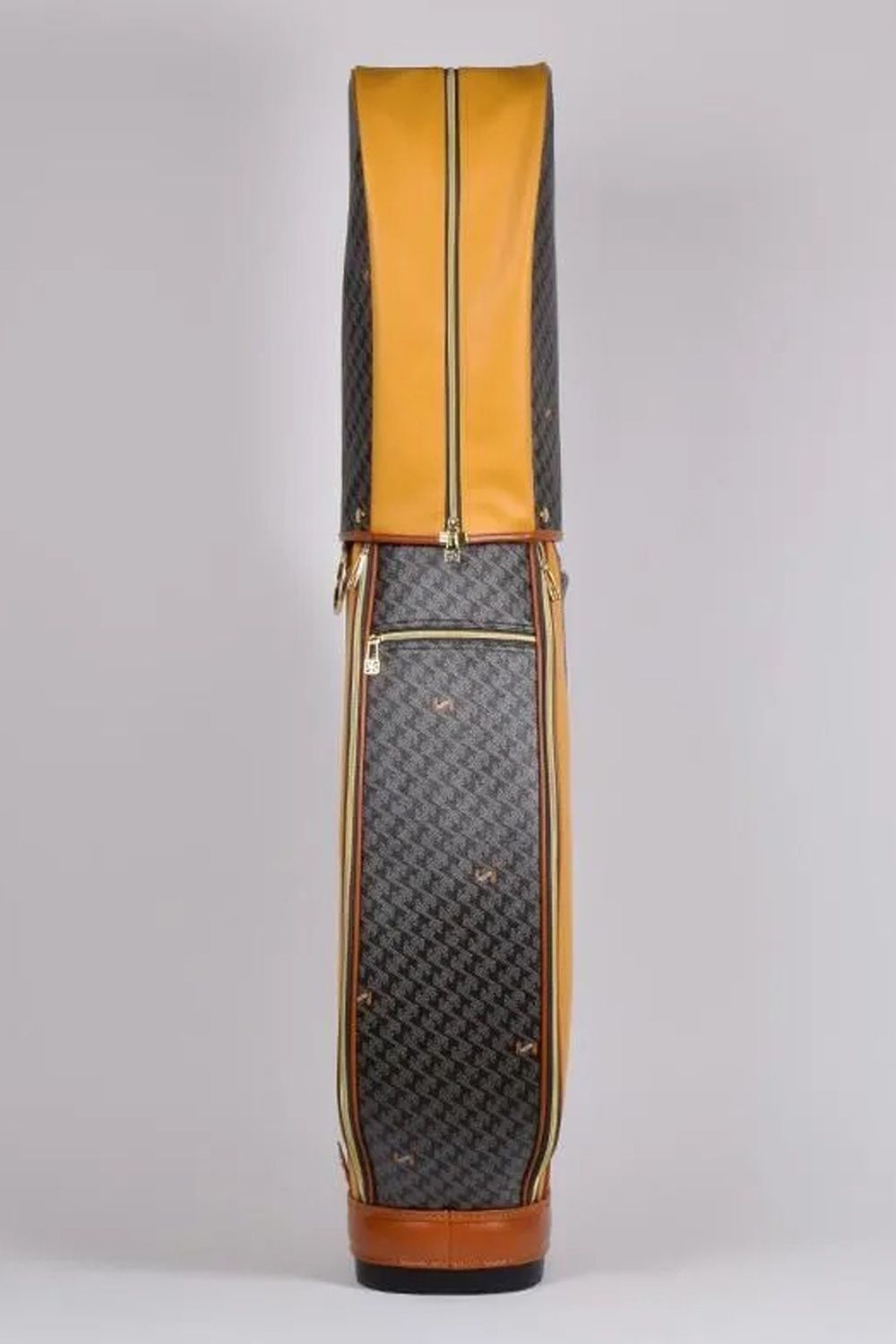 【銀行振込・代金引換不可】【返品・交換不可】【10周年記念カラー】 RALLINA  No.3 (ラリーナ) / ブランドオリジナルテキスタイル カートタイプ キャディバッグ (クラシックブラック)*