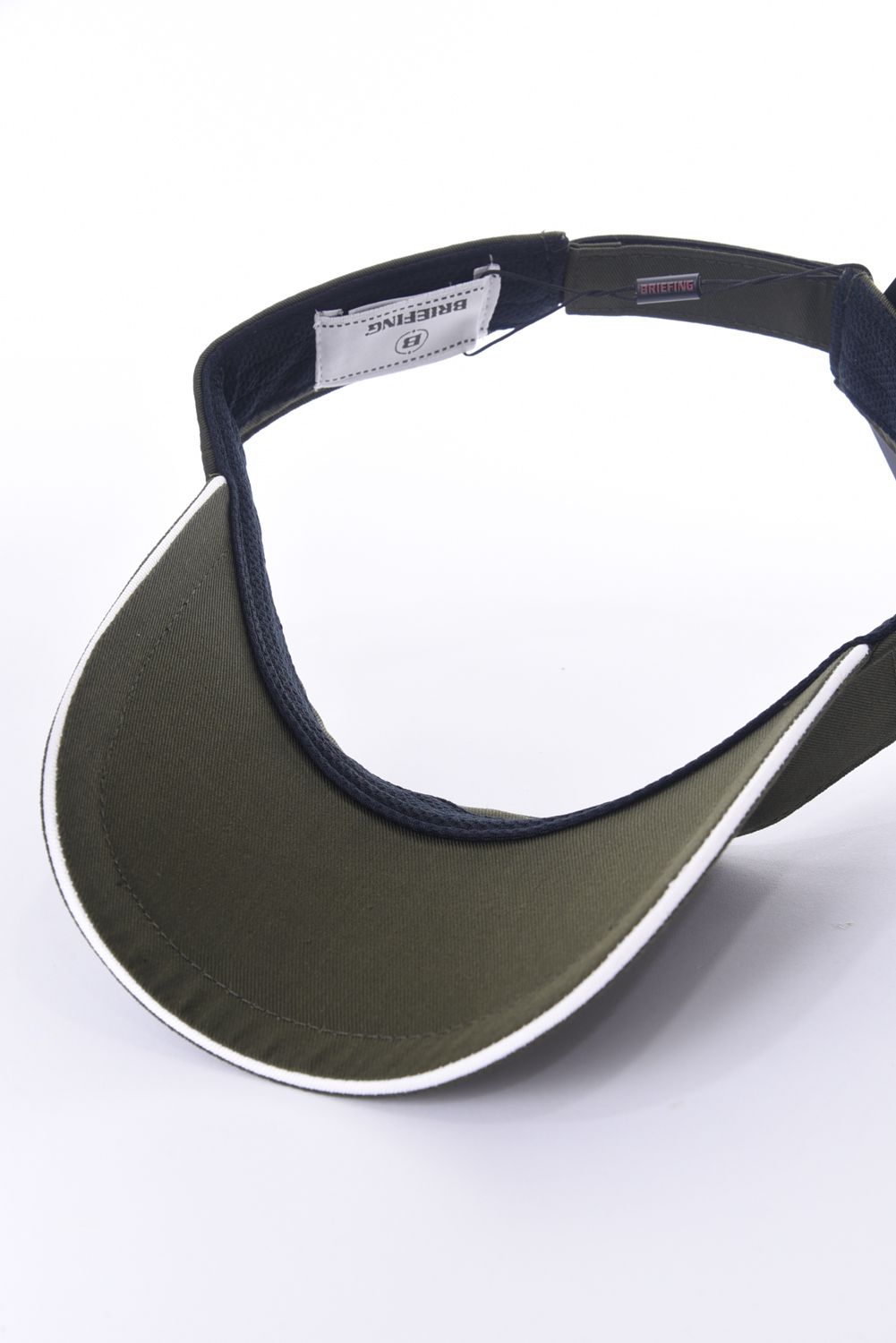 【レディース】WOMENS BASIC VISOR / ロゴ刺繍 ベーシック サンバイザー (オリーブ)