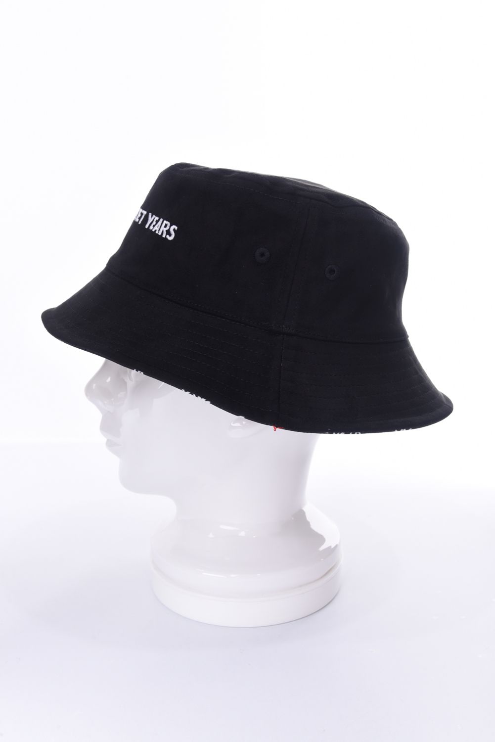 REVERSIBLE HAT / リバーシブル バケットハット (ブラック)