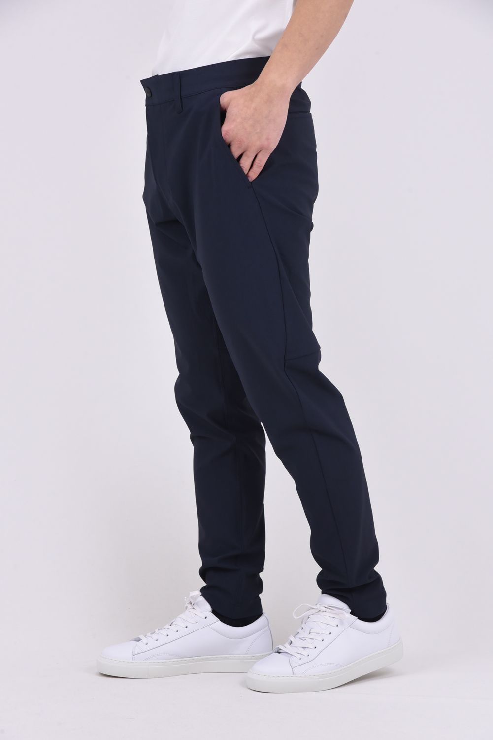 【26SS】 ANKLE SLIM SELL COOL PANTS / パンツ (ネイビー)