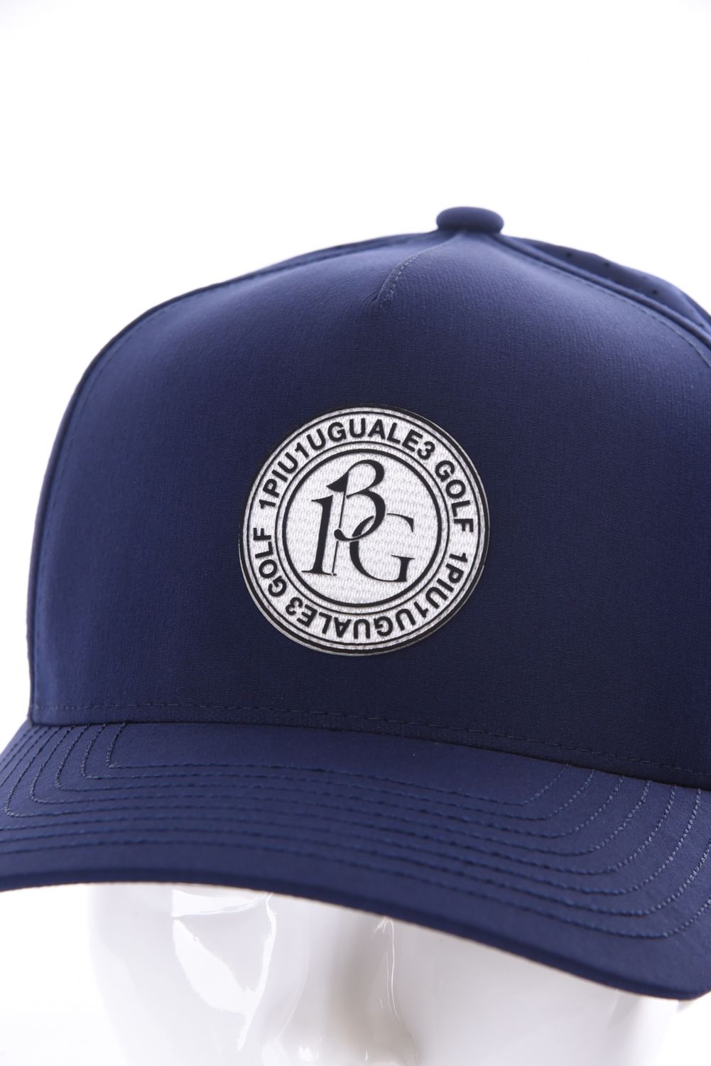 【26SS】 SNAPBACK CAP 113G / サークルデザイン パンチングメッシュ スナップバックキャップ  (ネイビー)