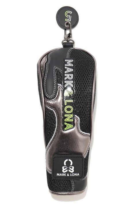 【26SS】 NITRO CAMO PANELED FW HEADCOVER / メッシュ生地 パッチワーク フェアウェイウッドカバー (ブラック)