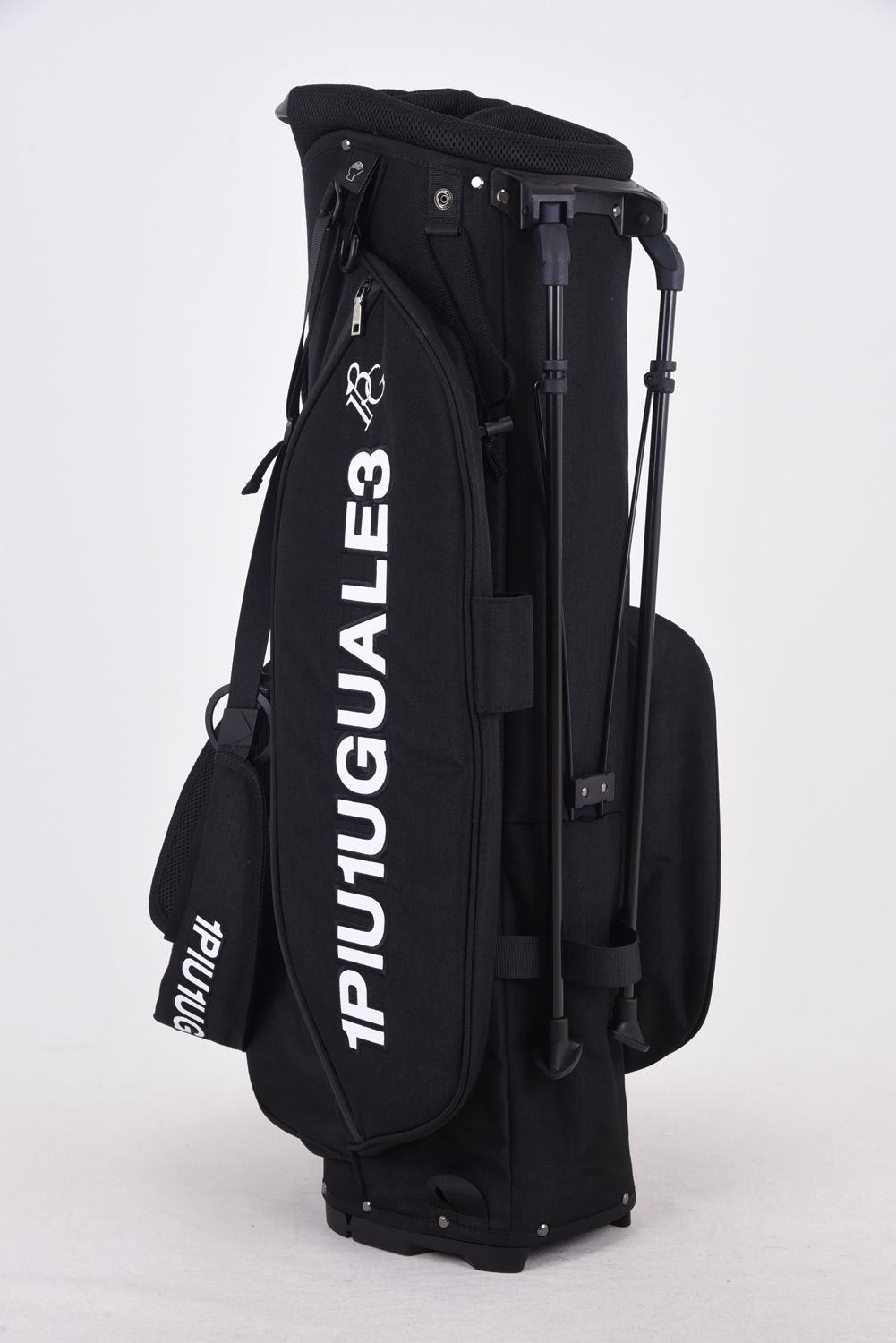 1PIU1UGUALE3 GOLF - CADDIE BAG / スタンドキャディバッグ ブラック