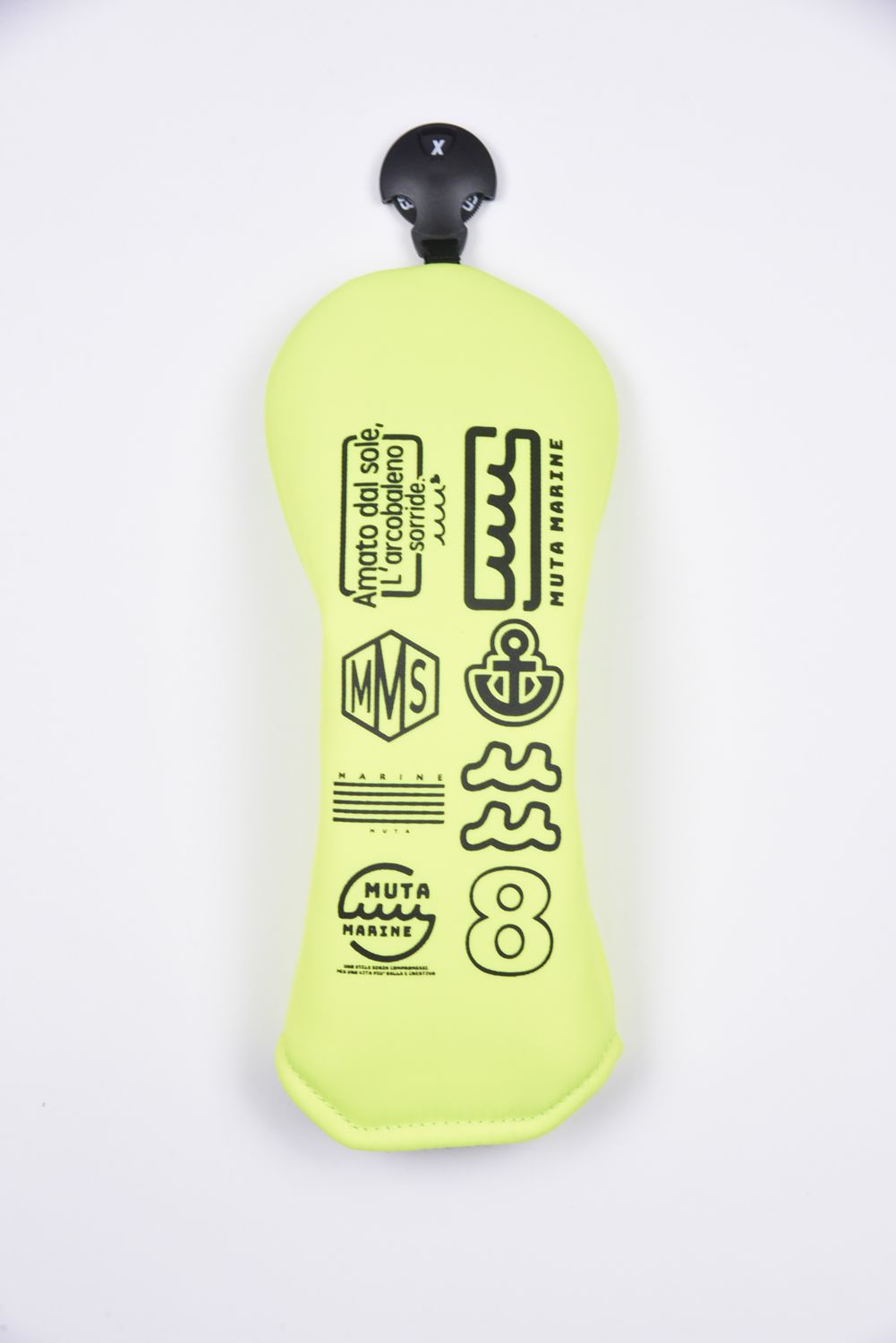 【銀行振込・代金引換不可】【返品・交換不可】 CADDY BAG & COVER / ナイロン×クリア キャディバッグ&ヘッドカバーセット (イエロー)