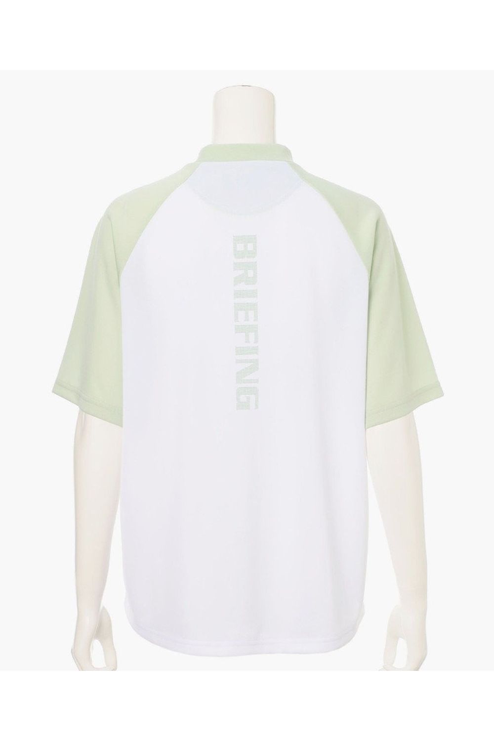 【26SS】【レディース】 WOMEN’S BI-COLOR HIGHNECK RF / バイカラー リラックスフィット ハイネックTシャツ (セージグリーン)