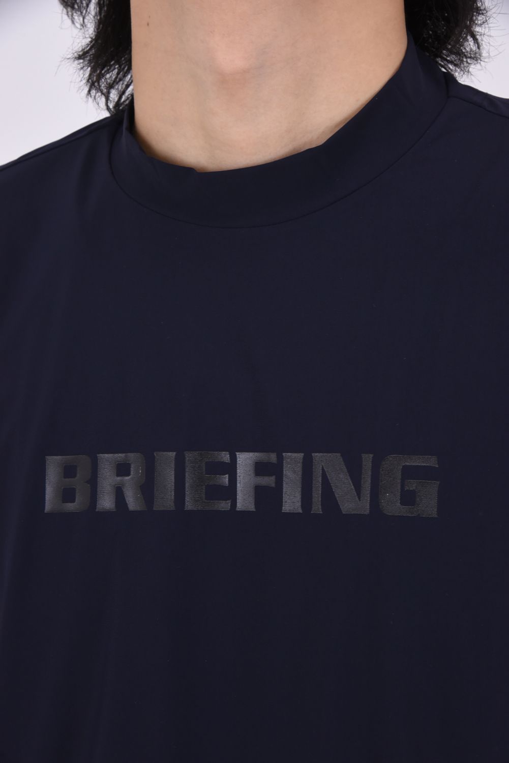 MEN'S MINI 3D LOGO HIGHNECK （リラックスフィット）（メンズ