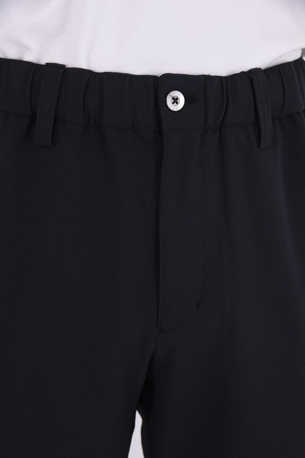 【26SS】 AERATION TAPERED PANTS / エアレーションドット テーパードパンツ (ブラック)