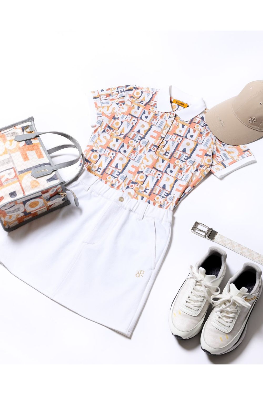 【26SS】【レディース】 JUNCTION POLO / ジャンクション総柄 ポロシャツ (デイタイムジャンクション)*