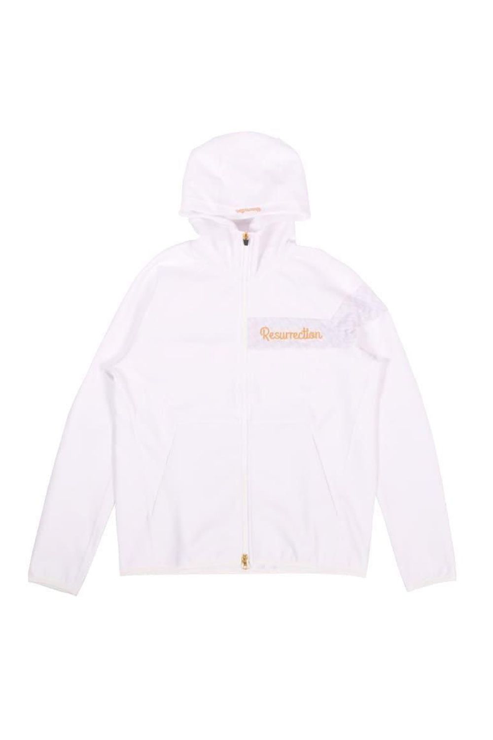 【26SS】 GM ACCENT LINE ZIP UP PARKER / モノトーンシリーズ アクセントライン ジップアップパーカー (ホワイト)*