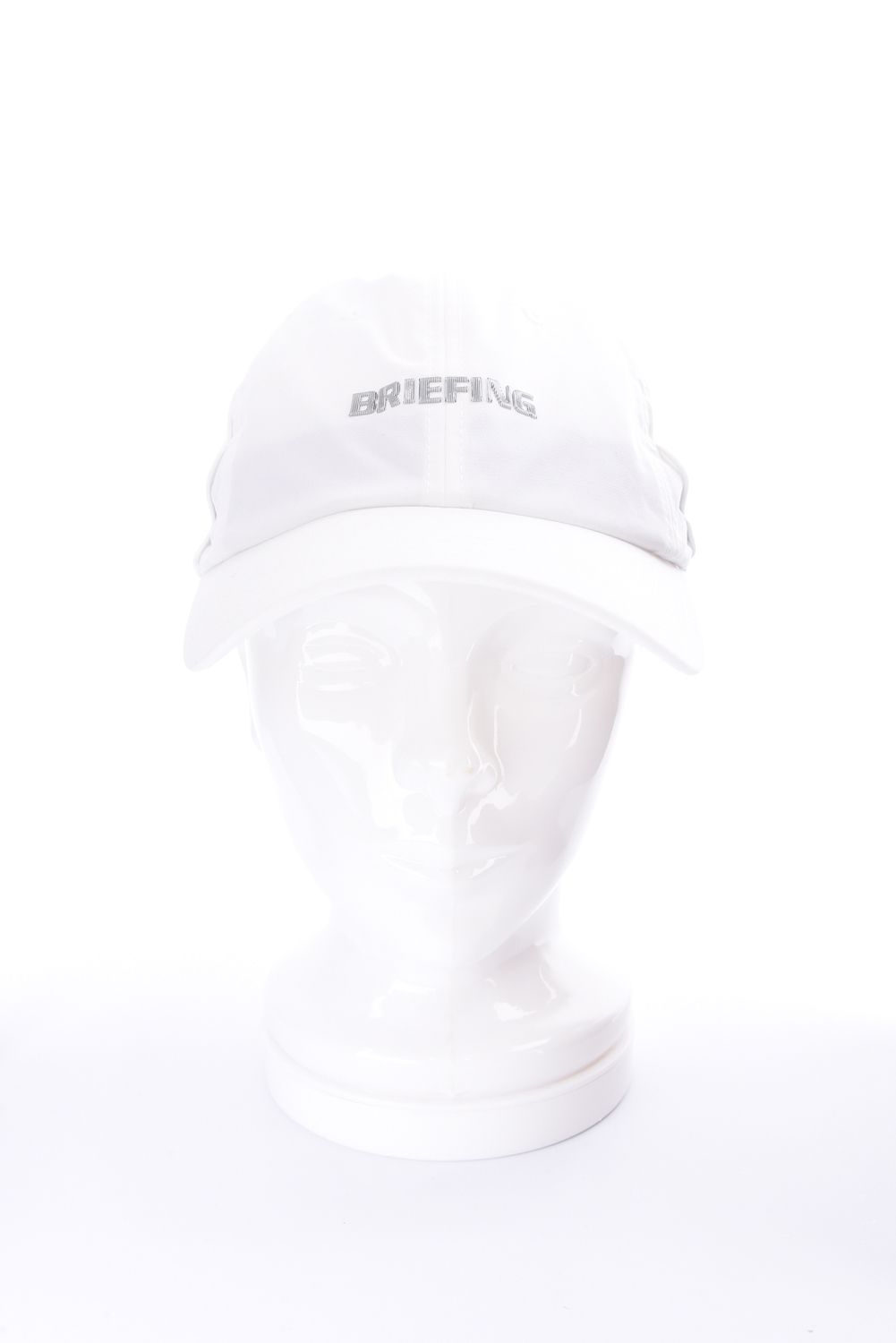 WR STRETCH GLASSHOLD CAP / ブランドロゴ サングラススリット入りキャップ (ホワイト)