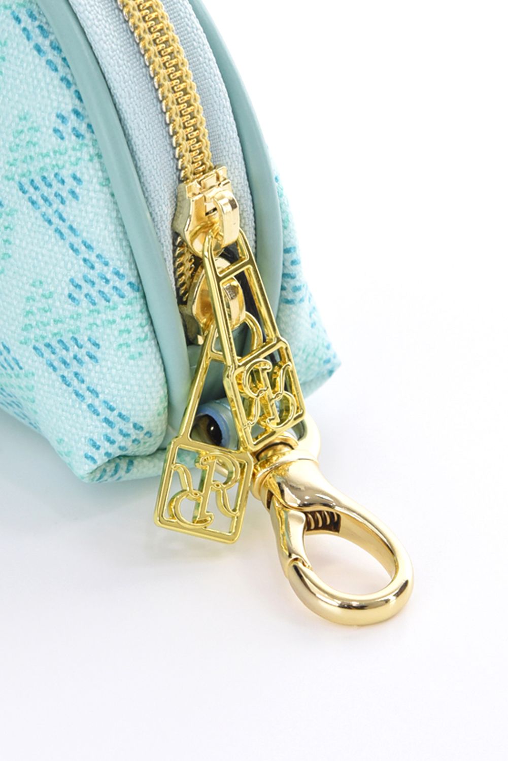 【プレゼント好適品】 KIWI PETIT (キウィ プチ)  / ブランド オリジナルテキスタイル プチ ポーチ (アブサン)*